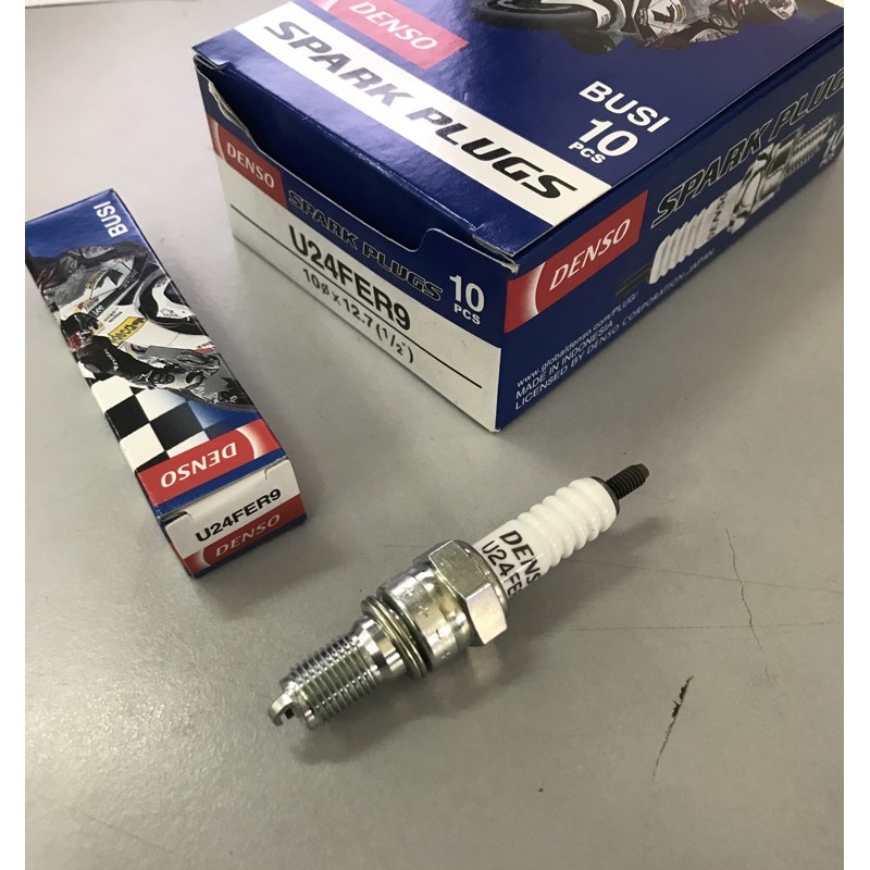 Denso SPARK PLUG U24FER9 CR8EH-9 (1PC) HONDA CB400 ST1300 CBR600 CB500 ND-U24FER-9