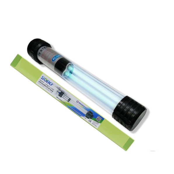 SOBO PL 18w/24w/36w/55w/75w UV SOBO แบบจุ่ม ช่วยฆ่าเชื้อโรค แบคทีเรีย สาหร่าย ช่วยทำให้น้ำใส พร้อมส่ง
