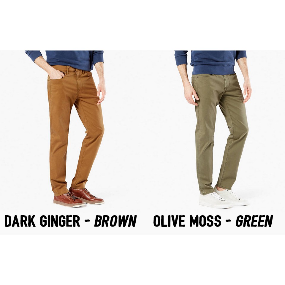 DOCKERS Alpha Jean Cut Pants With Supreme Flex™, Slim Fit