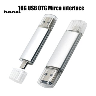 【HH】อะแดปเตอร์แฟลชไดรฟ์ 16g MiHi Micro USB OTG U Disk สําหรับ Mobile PhoHe PC Hotebook