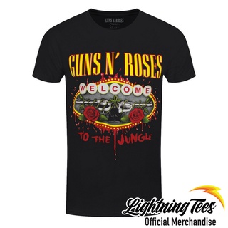 [S-5XL]เสื้อยืด พิมพ์ลาย Guns N Roses Welcome To The Jungle