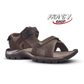 [พร้อมส่ง] รองเท้าหนังรัดส้นผู้ชาย สำหรับใส่เดินป่า Mens leather walking sandals