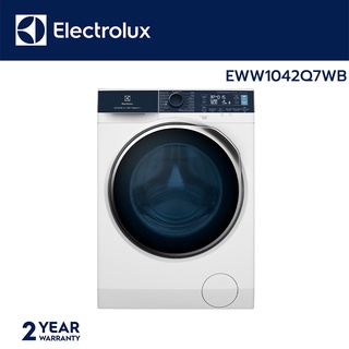 ELECTROLUX อีเลคโทรลักซ์ เครื่องซักอบผ้าฝาหน้า ซัก 10กก. อบ 7กก. รุ่น EWW1042Q7WB สีขาว  (ไม่รวมค่าติดตั้ง)