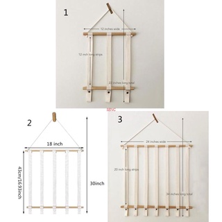 Seng ที่เก็บกิ๊บติดผม แบบไม้ แขวนผนัง เรียบง่าย สําหรับตกแต่งบ้าน ห้องเด็ก