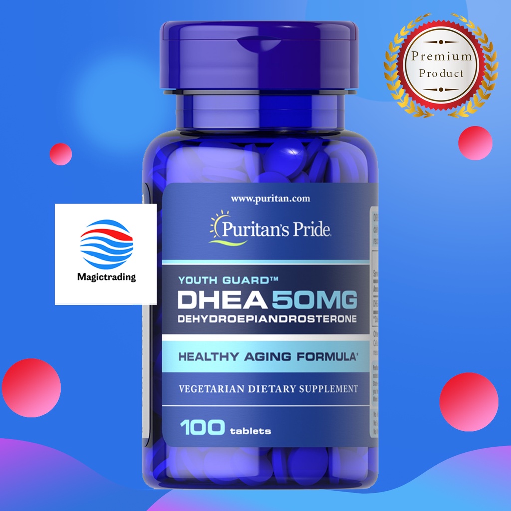 Puritan's Pride DHEA 50 mg / 100 Tablets