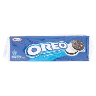 🔥แนะนำ!! โอรีโอ คุกกี้แซนวิชรสช็อกโกแลต 29.4กรัม x 12 ซอง Oreo Chocolate Sandwich Cookies 29.4 grams x 12 Sachets