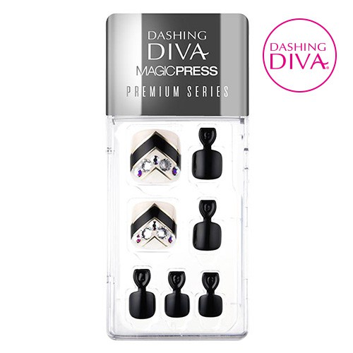 (พร้อมส่ง) Dashing Diva Magic Press MDR168PP (1กล่อง=24เล็บ)