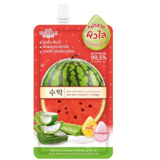 (ยกกล่อง6ซอง) เจลแตงโม 40กรัม Sistar Watermelon (ยกกล่อง6ซอง)