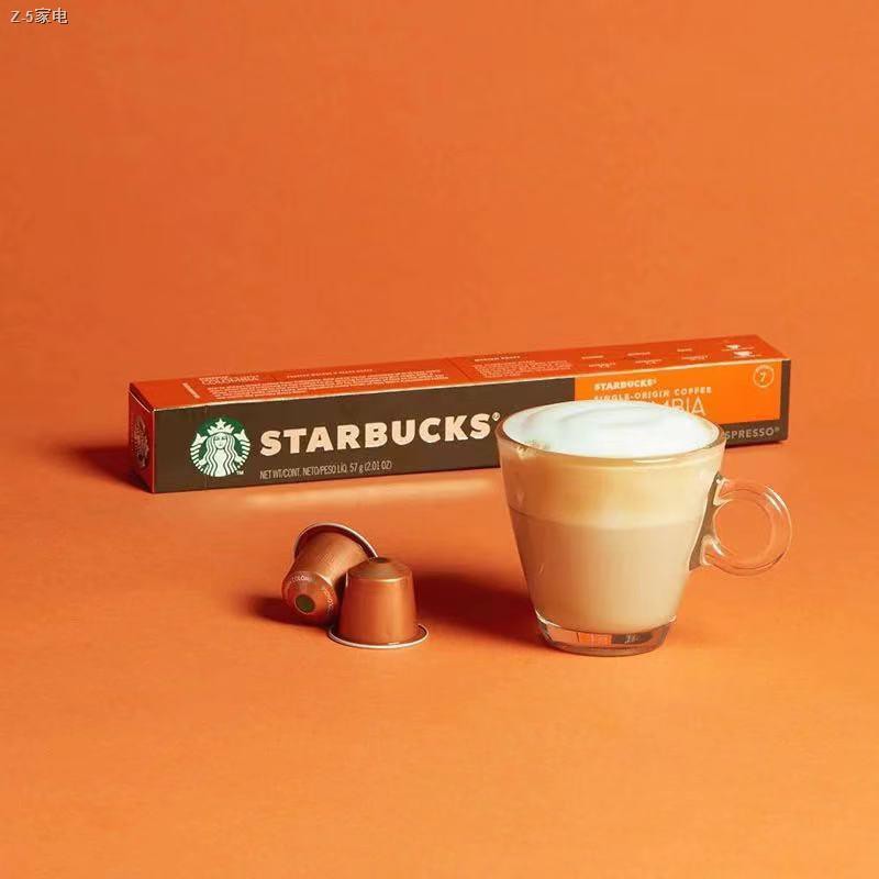 ✱🚚 พร้อมส่ง🚚ถูกสุดๆ Starbucks Capsule Nespresso กาแฟแคปซูล สตาร์บัคส์ ใช้กับเครื่องชงกาแฟ Nespresso
