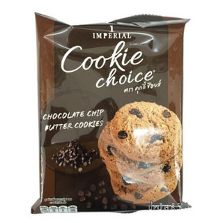 COOKIES CHOICE คุกกี้ช้อยส์ รสช็อกโกแลตชิพ ขนาด 50กรัม ยกแพ็ค 6ห่อ CHOCOLATE CHIP BUTTER COOKY