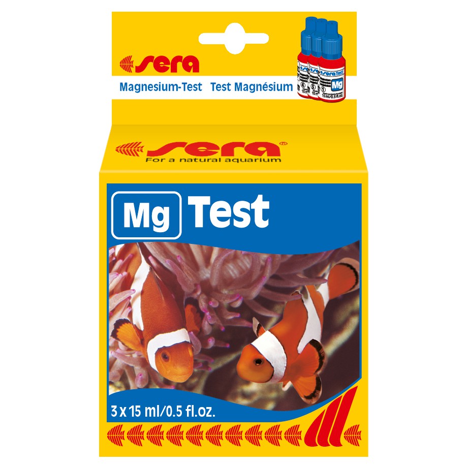 Sera Magnesium Mg - Test 3x 15ml