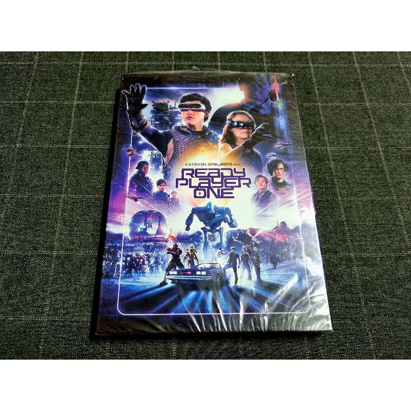 DVD ภาพยนตร์แอ็คชั่นแฟนตาซี ผจญภัยสุดระทึก "Ready Player One / สงครามเกมคนอัจฉริยะ" (2018)
