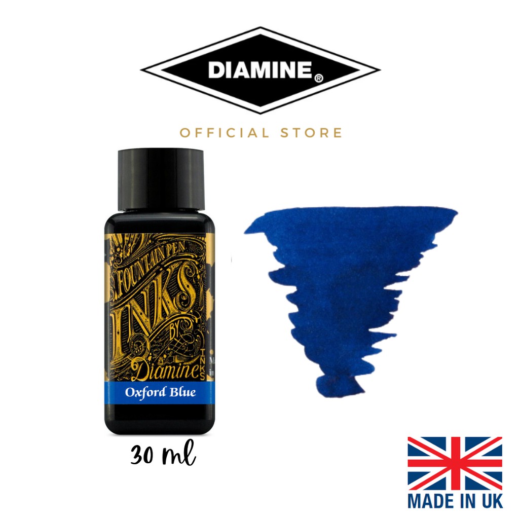 ปากกาหมึกซึม Diamine 30ml ขวดหมึก Oxford Blue