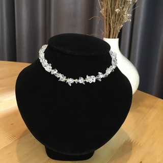 White Crystal Necklace