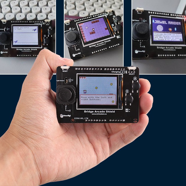 บอร์ด Bridge รองรับ Arduino Shield เขียนโปรแกรม Arduino Micro Python ...