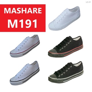 ✶รองเท้าผ้าใบมาแชร์(Mashare) รุ่นM191 รองเท้าผ้าใบแฟชั่น ทรงคอนเวิส converse allstar ลีโอ Leo 955D Gold city 1207 ราคาถู