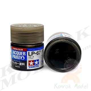 สีทามิย่าสูตรแล็คเกอร์ Tamiya Lacquer paint LP67 Smoke 10ML