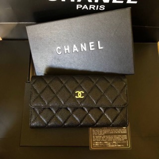 กระเป๋าสตางค์Chanel เกรดMirror 1:1 Full set เอกสารครบ