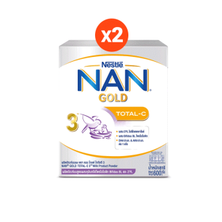 ฟรี! แนนชุดเต็นท์ผจญภัยพร้อมลูกบอล l [นมผง] NAN GOLD นมผง แนน โกลด์ โททัลซี 3 สูตร 3 600 กรัม x2 กล่อง