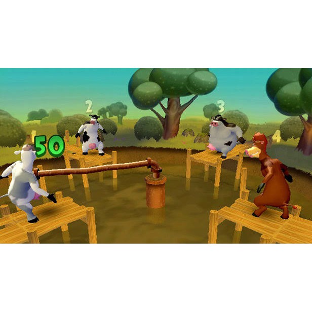 Ps2 เกมส์ Barnyard ปลายทางได้