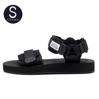 รองเท้าแตะรัดส้น Sandals SD04 บุรุษ สตรี - Black , Black&amp;White