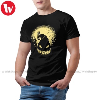 เสื้อยืด ผ้าฝ้าย 100% พิมพ์ลาย Oogie Boogie Jacks Nightmare โอเวอร์ไซซ์ สําหรับผู้ชาย