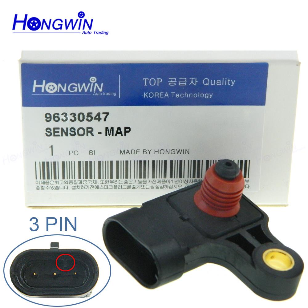 เซ็นเซอร์แผนที่ 96330547 สําหรับ Chevy Aveo 1.4L Daewoo Matiz Kalos 2000-2007