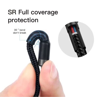 💜ถูกจริง/ส่งไว📦Baseus สายชาร์จ Type C to Type C PD 60W100W QC3.0 สายถักรองรับ FastCharge SuperFastCharge Samsung ไอแพด