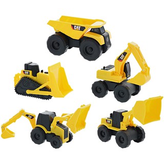 CAT-Mini Machines รถก่อสร้าง ลิขสิทธิ์แท้100% วัสดุคุณภาพดี รถก่อสร้าง รถเด็กเล่น