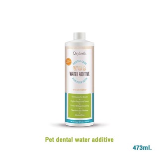 Oxyfresh Pet dental water additive อ็อกซี่ เฟรช ผลิตภัณฑ์ทำความสะอาดช่องปาก เพ็ท เดนทัล วอเตอร์ แอดดิทีฟ 473ml.