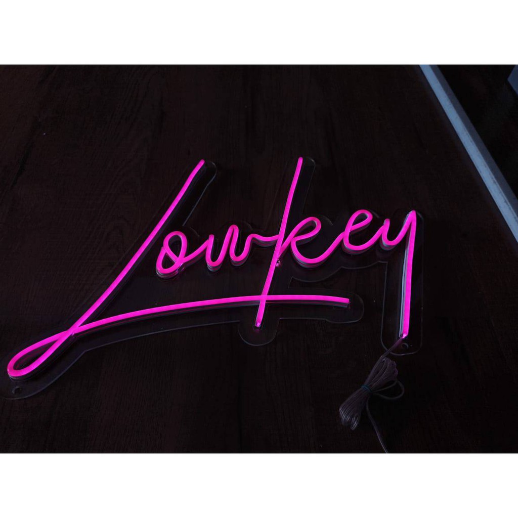 NEON LED LOWKEY WRITING / NEON LOWKEY