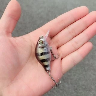 Syfishing เหยื่อตกปลา สีสันสดใส 5.2 ซม. เหยื่อตกปลา แบบลอยน้ํา 8.5 กรัม
