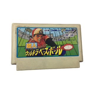 ตลับเกมส์ Famicom แฟมิคอม  - FC : Baseball Simulator 1.000 ตลับแท้มือสอง สภาพดี