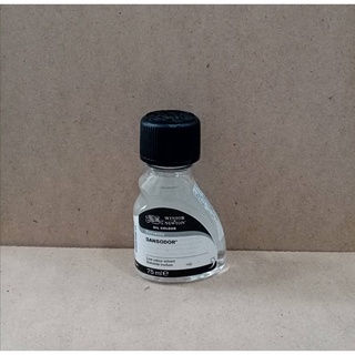 แซนโซดอร์ Sansodor Solvents Winsor &amp; Newton วินเซอร์แอนด์นิวตัน 75 ml. สื่อผสมสีน้ำมัน