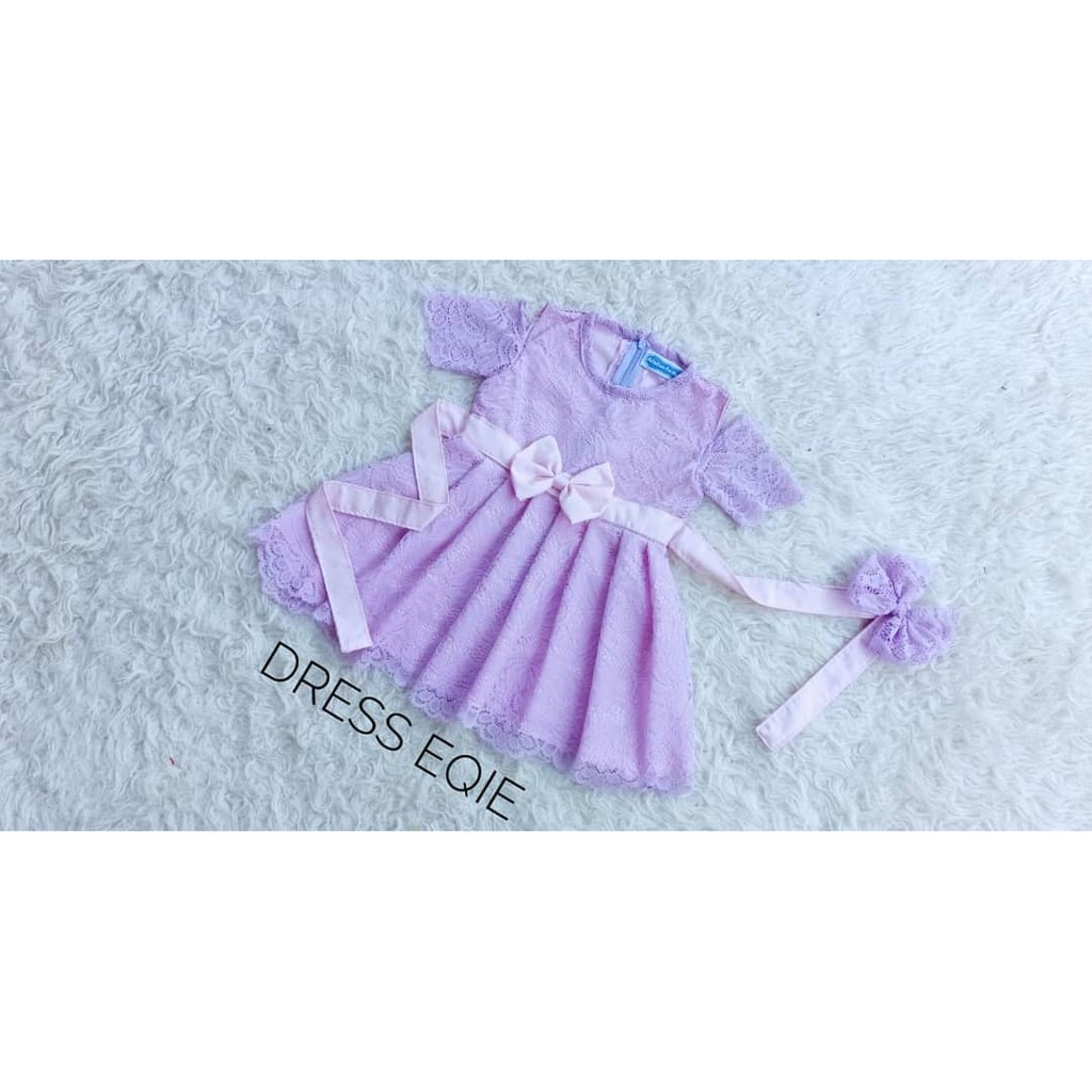 EQIE CHILDRENS LAVENDER DRESS/ CHILDRENS DRESS/ GIRLS PARTY DRESS/ SIMPLE DRESS/ BROCADE DRESS