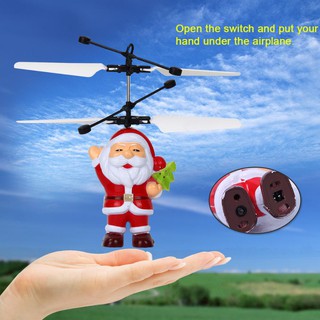 FLYING SANTA  ของเล่นตุ๊กตา นางฟ้า บินได้ บังคับได้ด้วยฝ่ามือ พร้อมไฟกระพริบ NO.8611