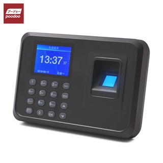 เครื่องสแกนลายนิ้วมือ เครื่องบันทึกเวลาทำงาน Standalone Fingerprint Time