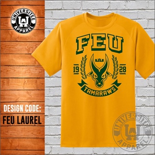 เสื้อคู่ - เสื้อยืด UAAP FEU Tamaraws ฟาร์อีสเทิร์นยูนิเวอร์ซิตี้ FEU บาสเกตบอลวิทยาลัยเสื้อนักเรีย