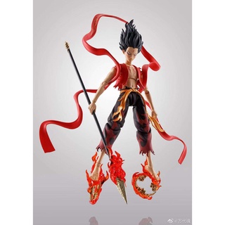 【โปรโมชั่น】โมเดลฟิกเกอร์ อนิเมะจีน Bandai Nezha: Birth of the Demon Nezha 20 ซม. APSK