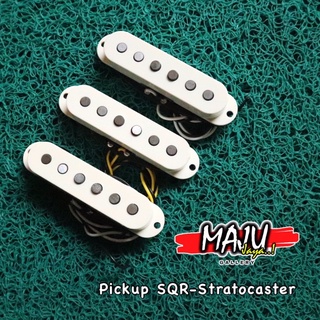 ปิ๊กอัพกีตาร์ คอยล์เดี่ยว stratocaster สีขาว สีดํา ขายปลีก หน่วย หรือ 1 ชุด squier