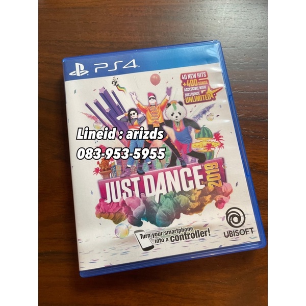 Just dance 2019 ps4 (40 new hits+400 songs) *มือสอง