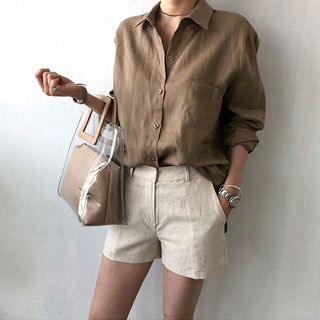 ใหม่ เสื้อเชิ้ตแขนยาว กันแดด สําหรับผู้หญิง
