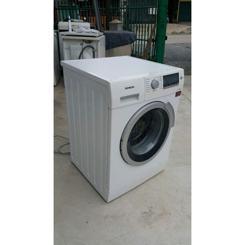 เครื่องซักผ้าฝาหน้ามือสอง siemens iq500 8kg