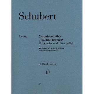 SCHUBERT Variations on “Trockne Blumen” e minor op. post. 160 D 802 (HN474)