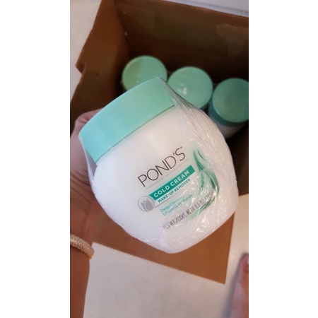 POND'S Cold Cream ครีมทำความสะอาดใบหน้าลบคราบเครื่องสำอาง อย่างอ่อนโยน