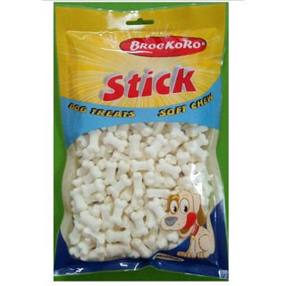 Brockoro ﻿นมแพะเม็ดเล็กรูปกระดูก แคนดี้โกทมิลฟอร์มูล่า 400 กรัม