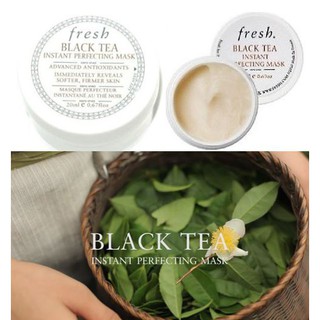 *ปลอมคืนเงิน Fresh Black Tea Instant Perfecting Mask ขนาดทดลอง 15ml.