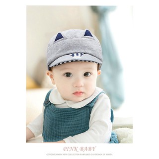 หมวกแก๊ปจิ้งจอก ใต้หมวกปัก Happy จาก GZMM
