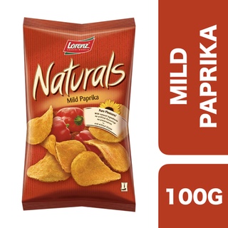 Lorenz Naturals Mild Paprika Potato Chips 100g ++ ลอเรนซ์ มันฝรั่งอบกรอบรสปาปริก้า 100 กรัม