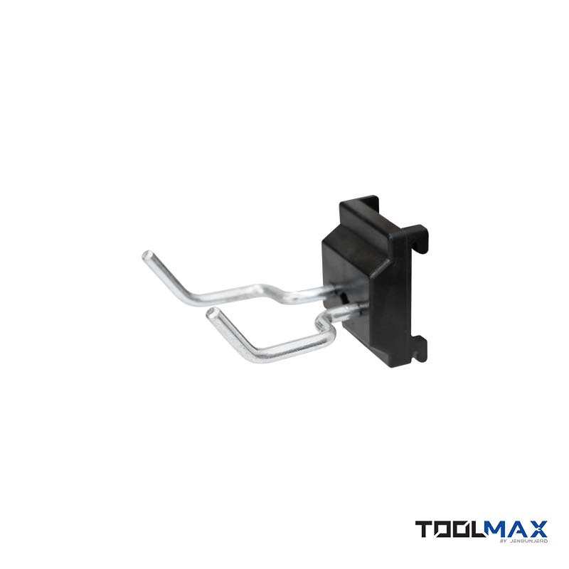 JenStore TOOLMAX ตะขอเหล็ก ขาคู่ 60 มม. (1/5) DH-06P